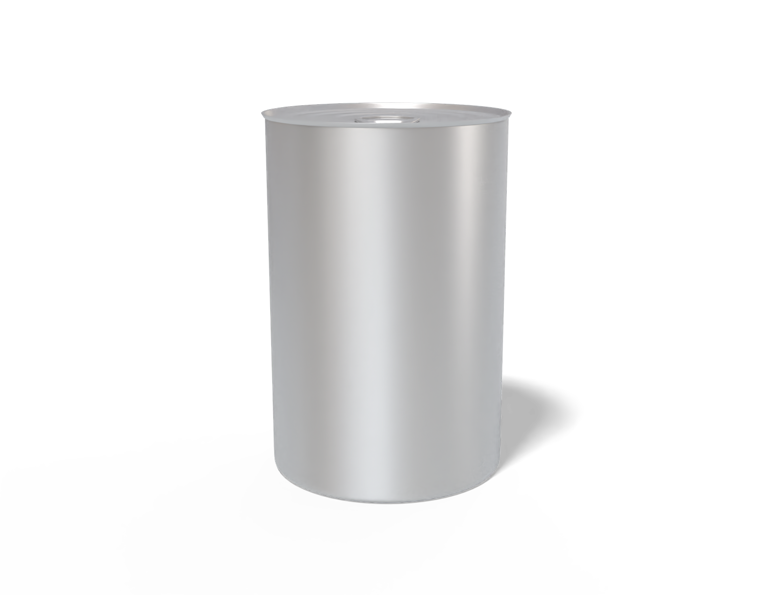 Tall tin can — Matte metal