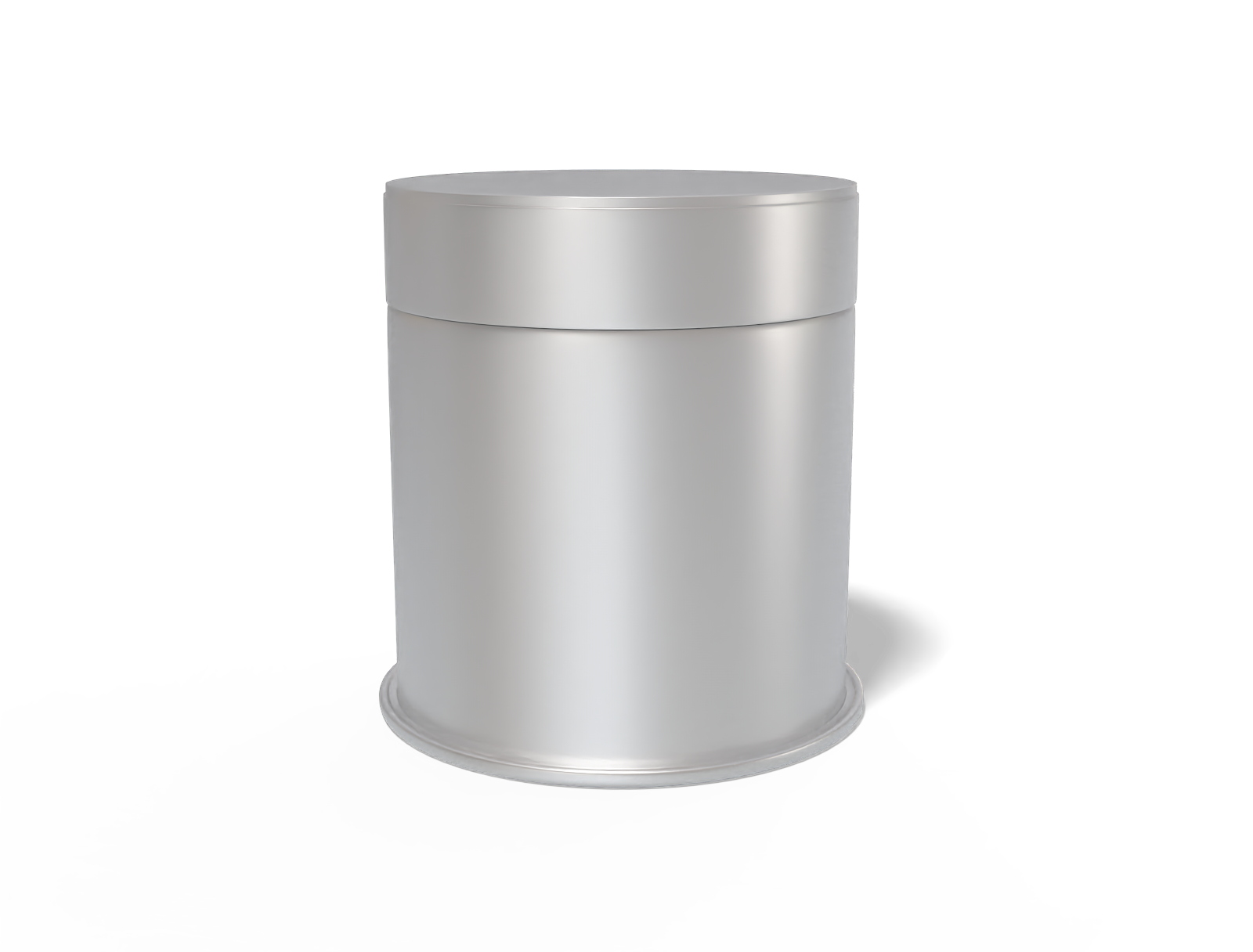Short tin can — Matte metal