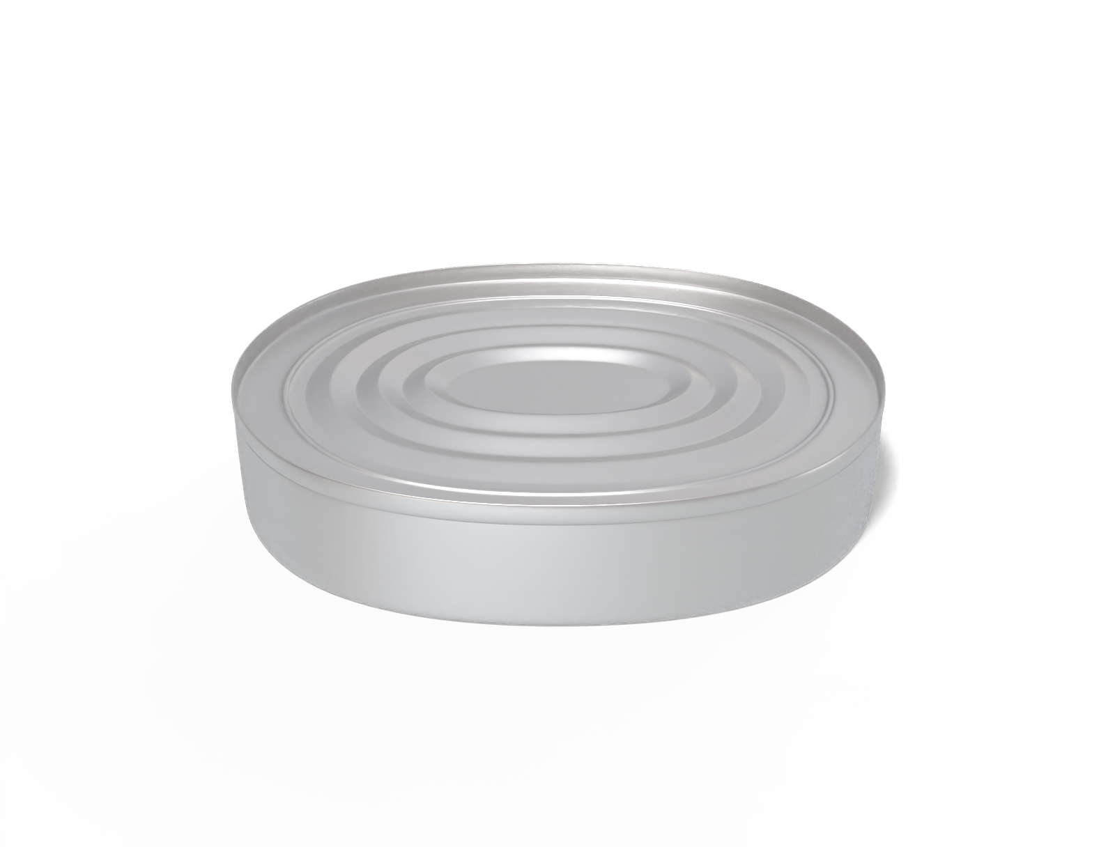Small food can — Matte metal