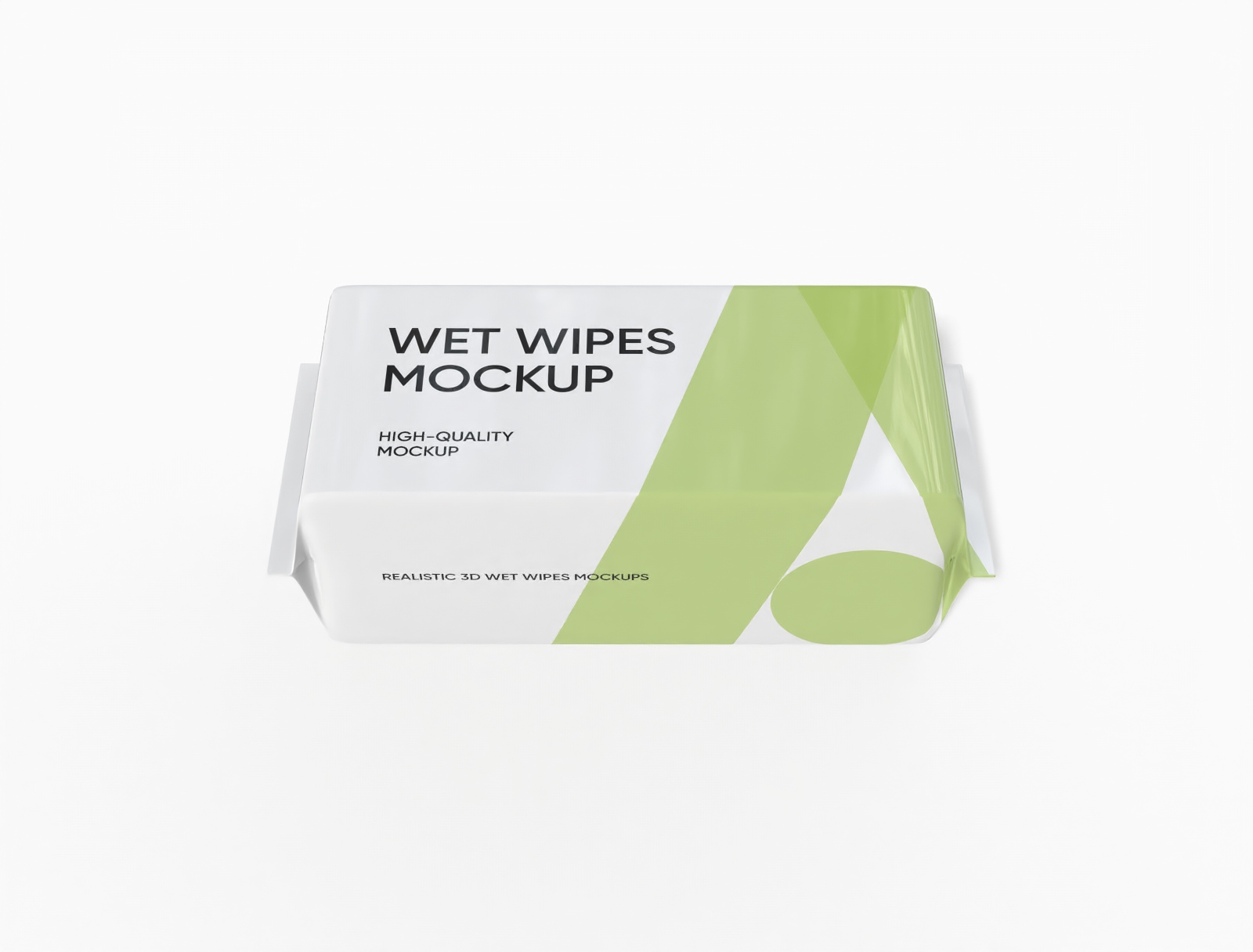 Wet wipes — Glossy plastic