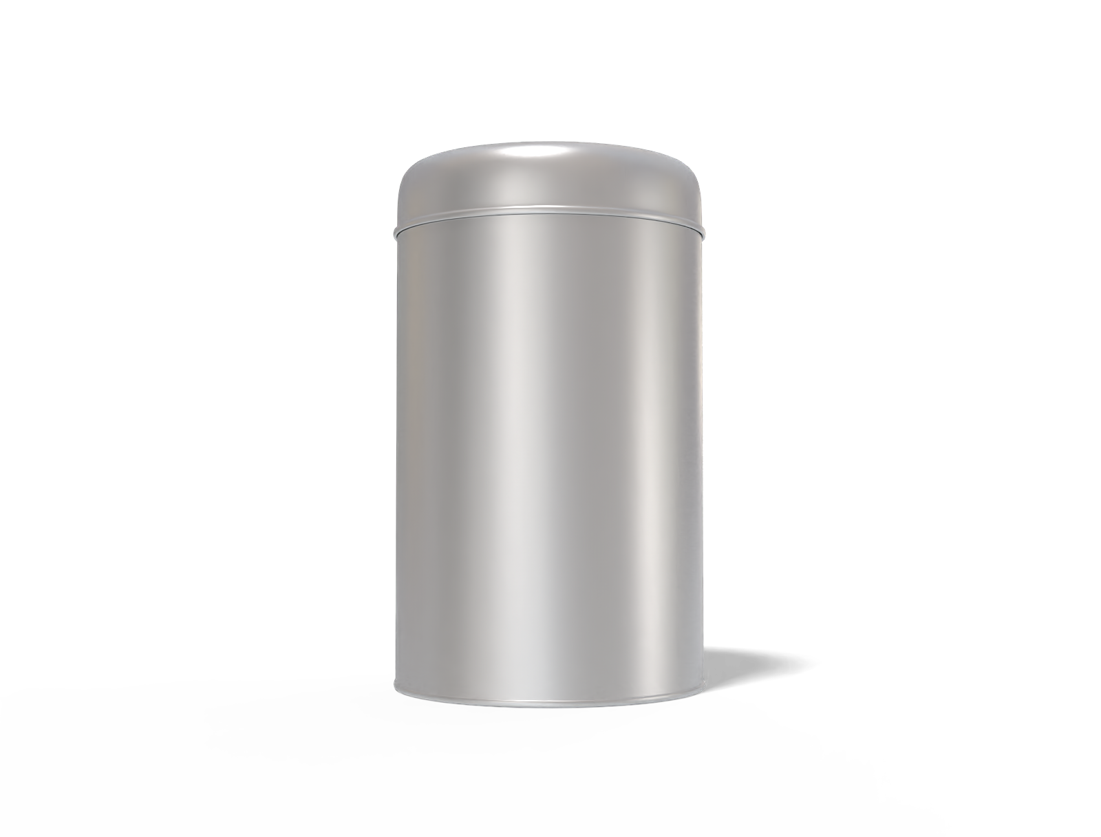 Tall coffee can — Matte metal