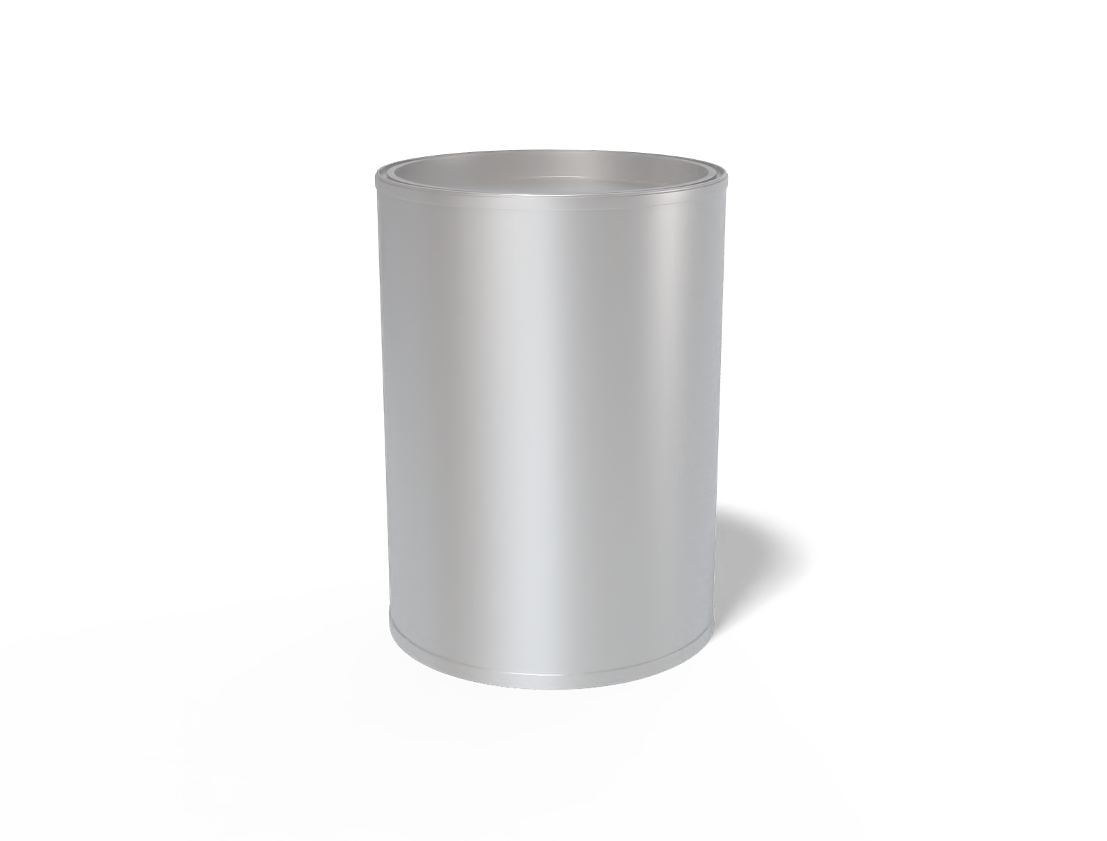 Large coffee can — Matte metal