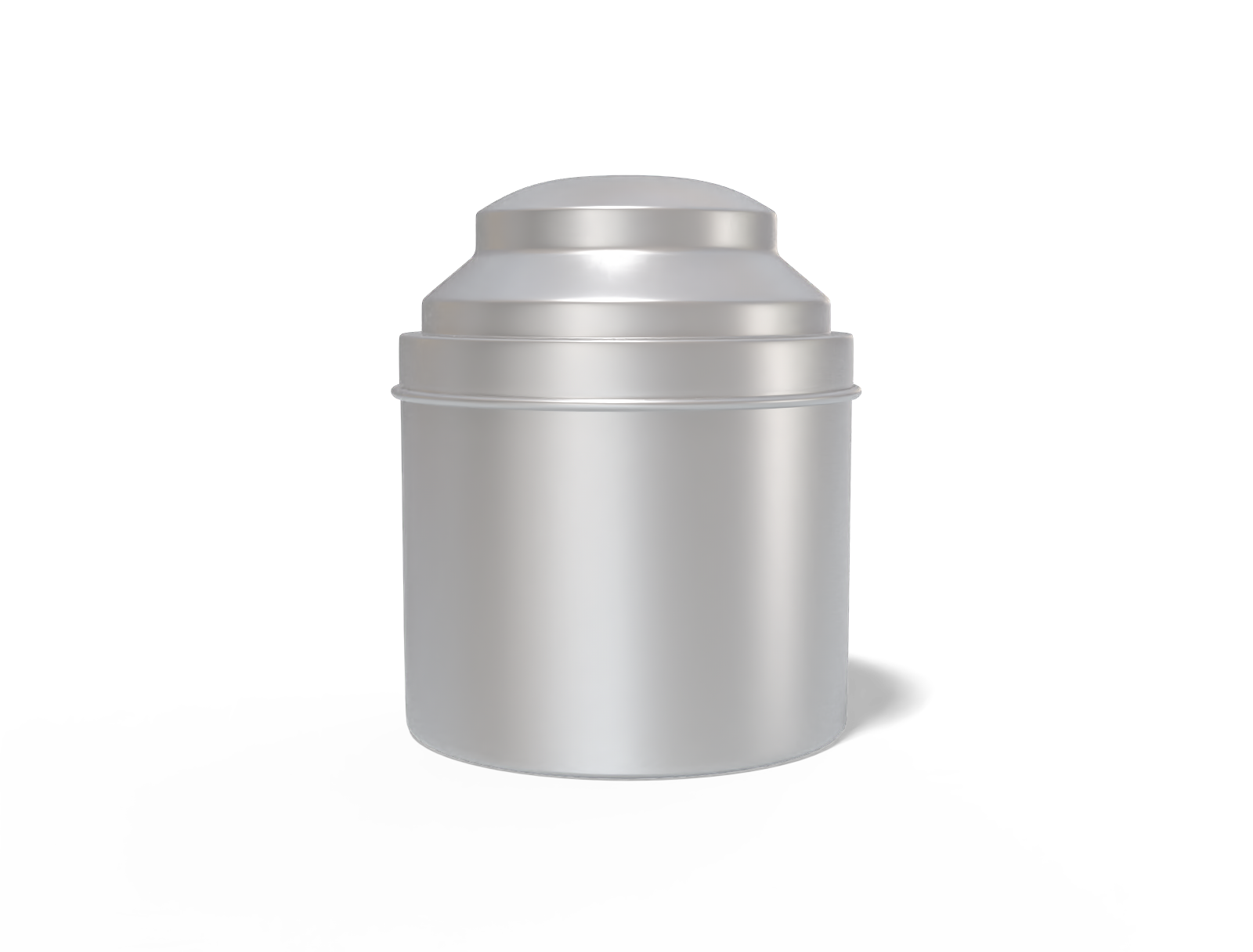 Short coffee can — Matte metal