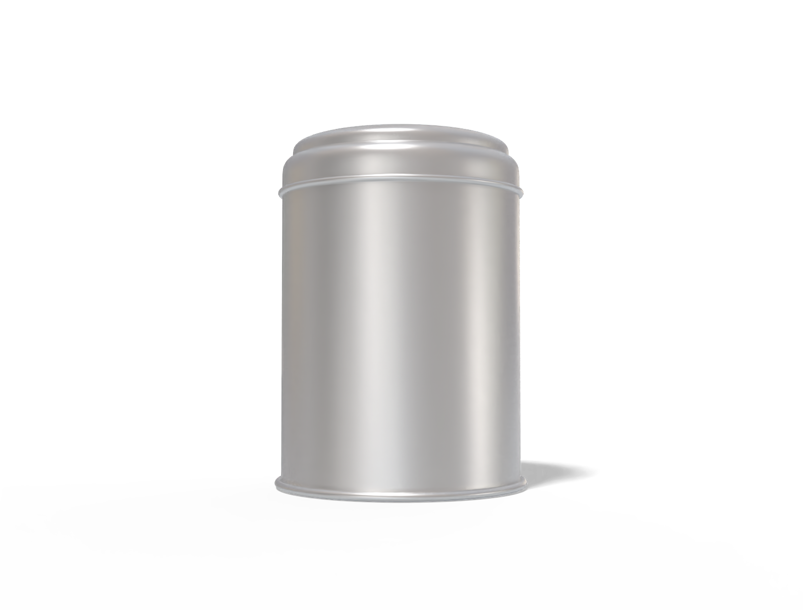 Tall coffee can — Matte metal