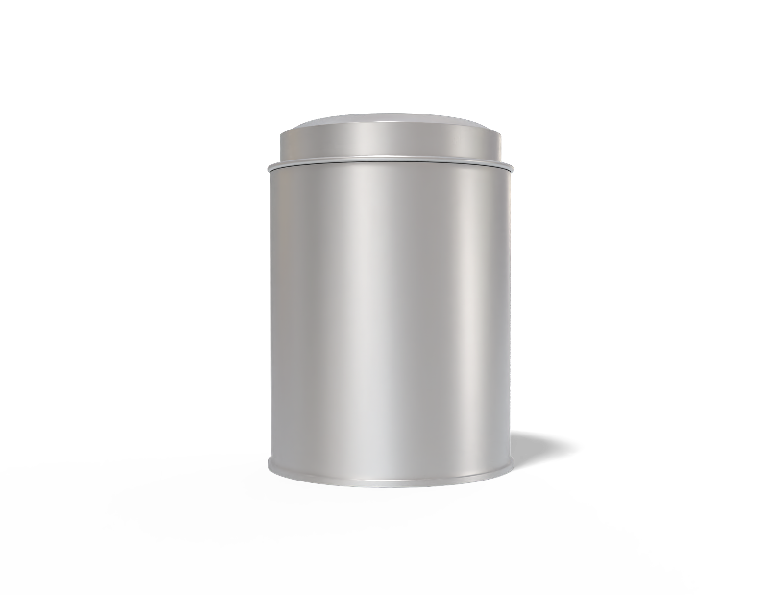 Short coffee can — Matte metal