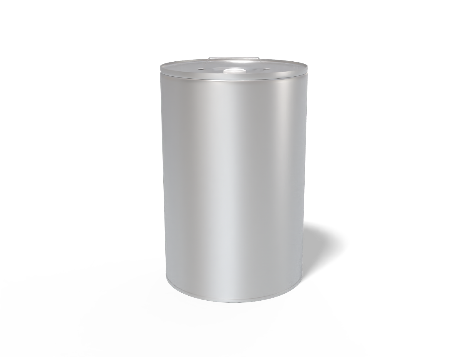 Black oil can — Matte metal