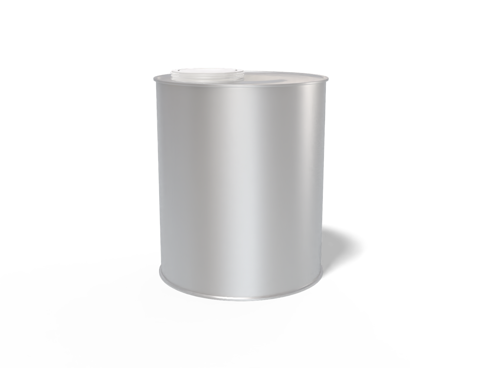 Tall oil can — Matte metal