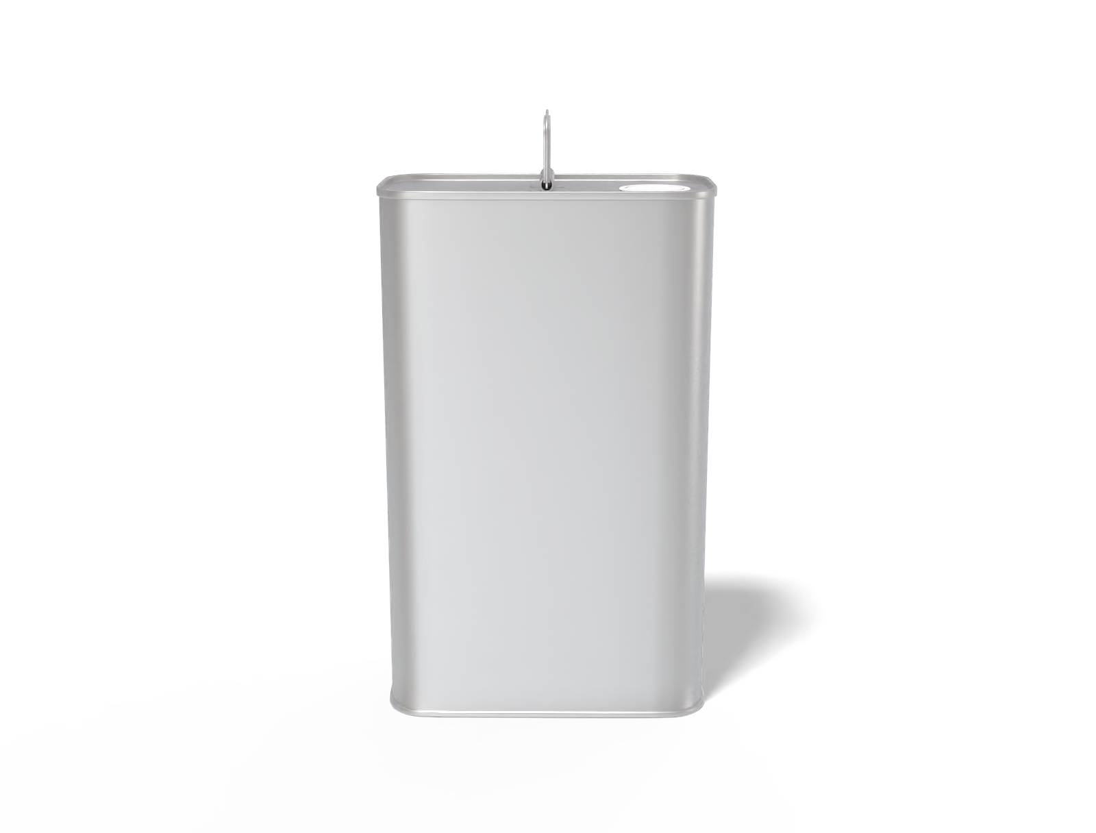 Tall oil can — Matte metal