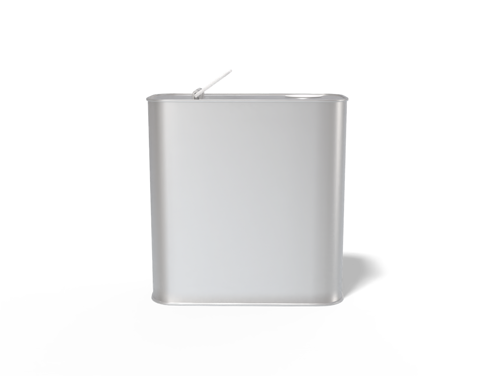Tall oil can — Matte metal
