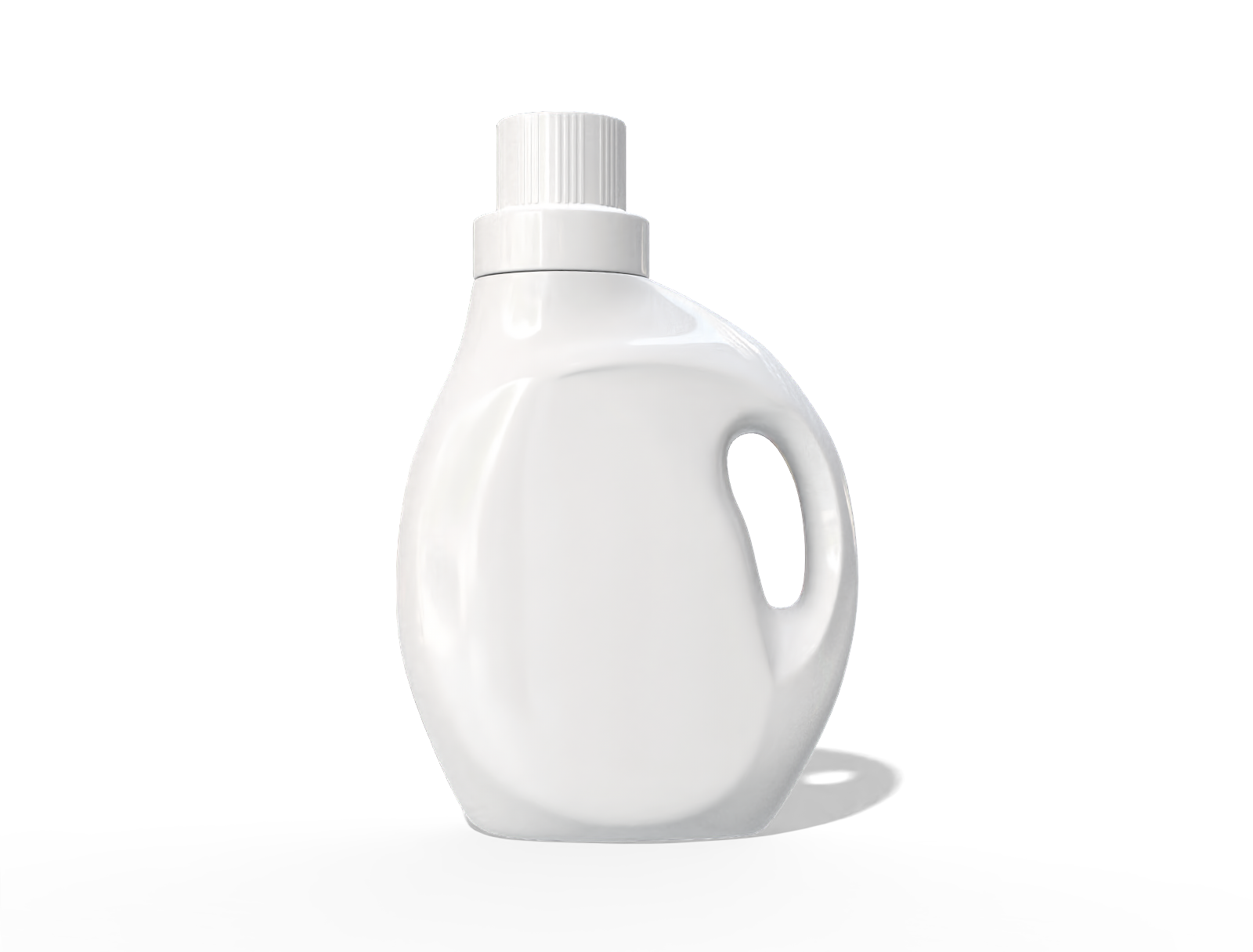Laundry bottle — Glossy plastic