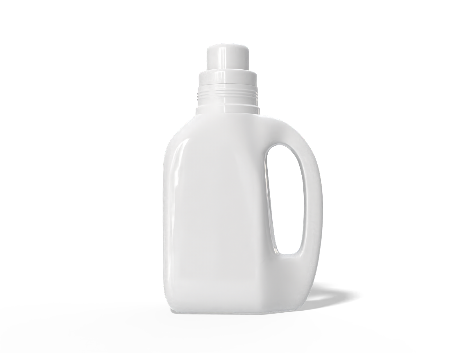 Laundry bottle — Glossy plastic
