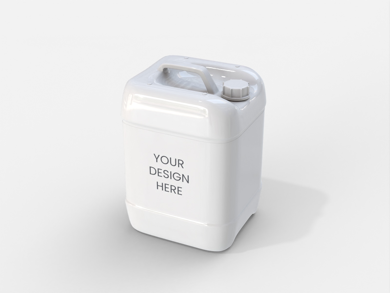 5 L jerry can — Glossy plastic