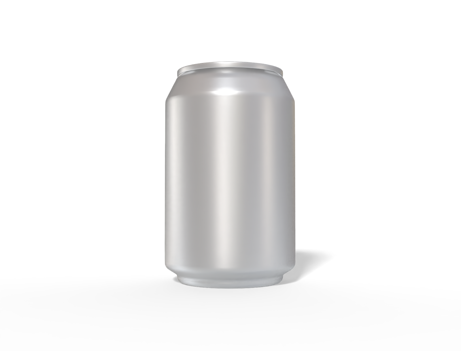 300 ml aluminum can — Matte metal