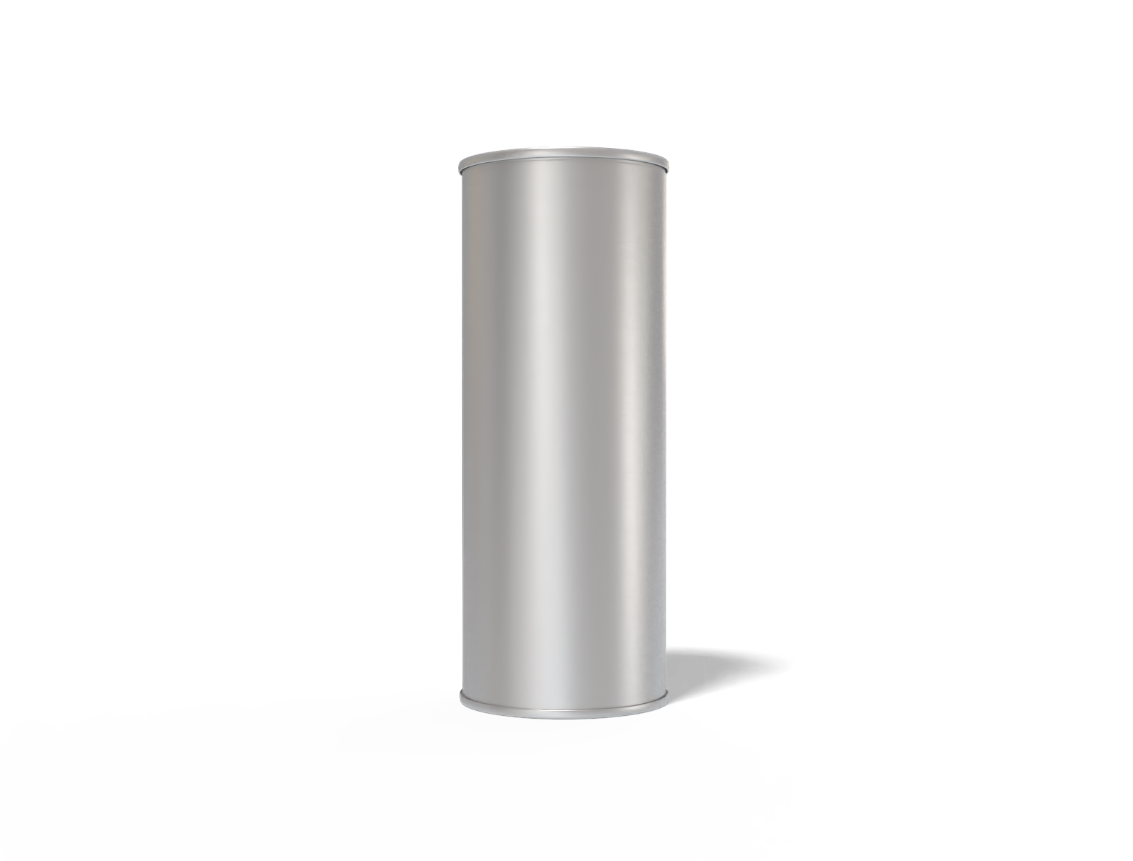 500 ml standard aluminum can — Matte metal