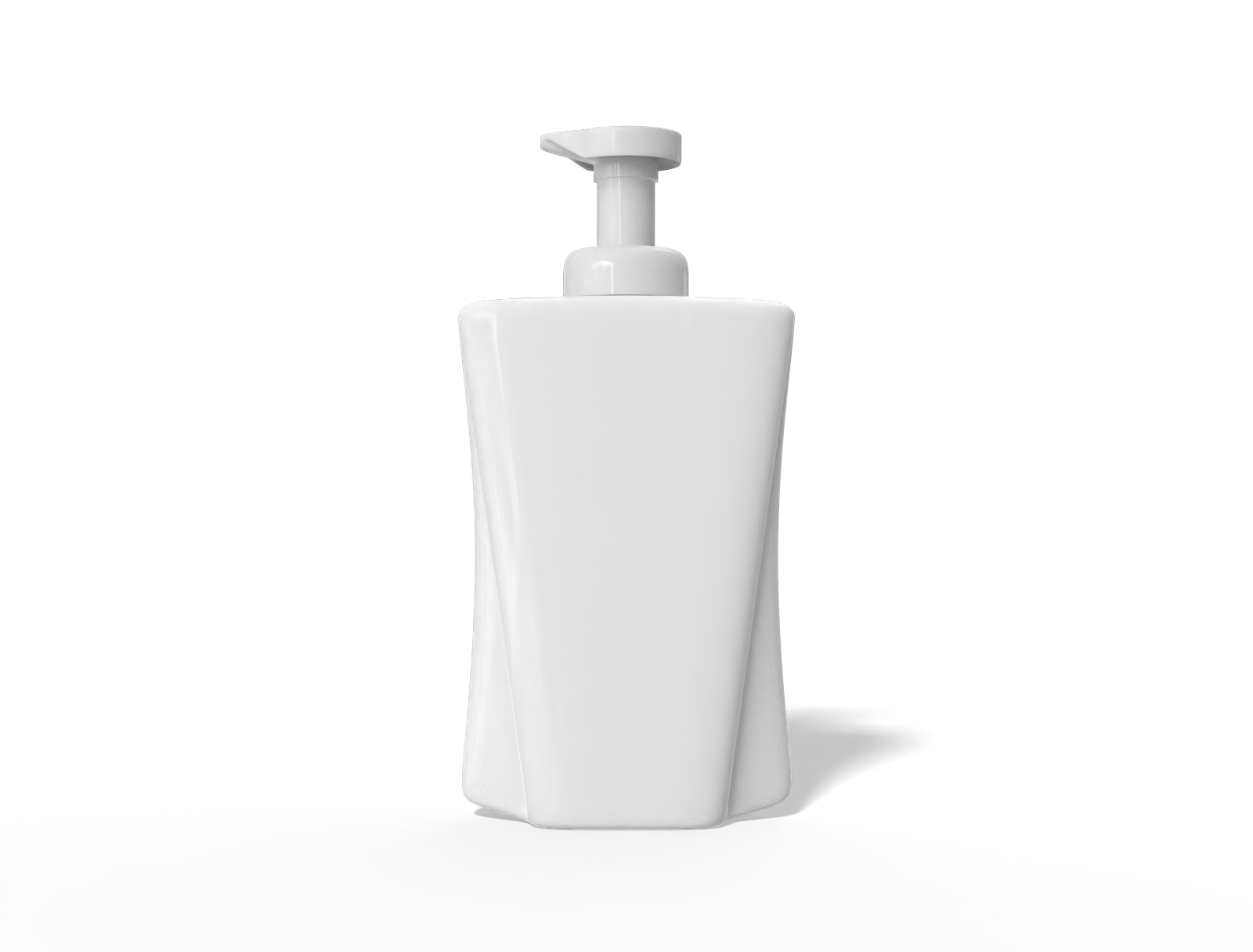 Bottles plastic product label — Glossy plastic