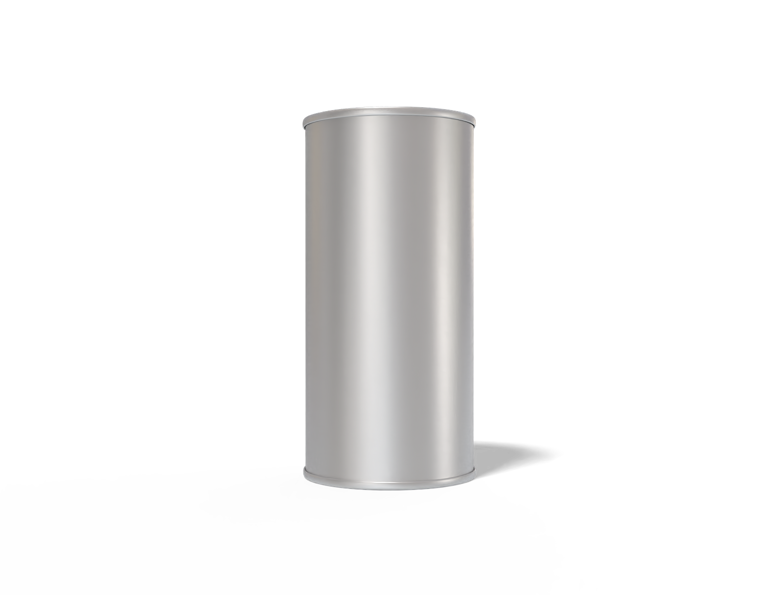 330 ml aluminum can — Matte metal