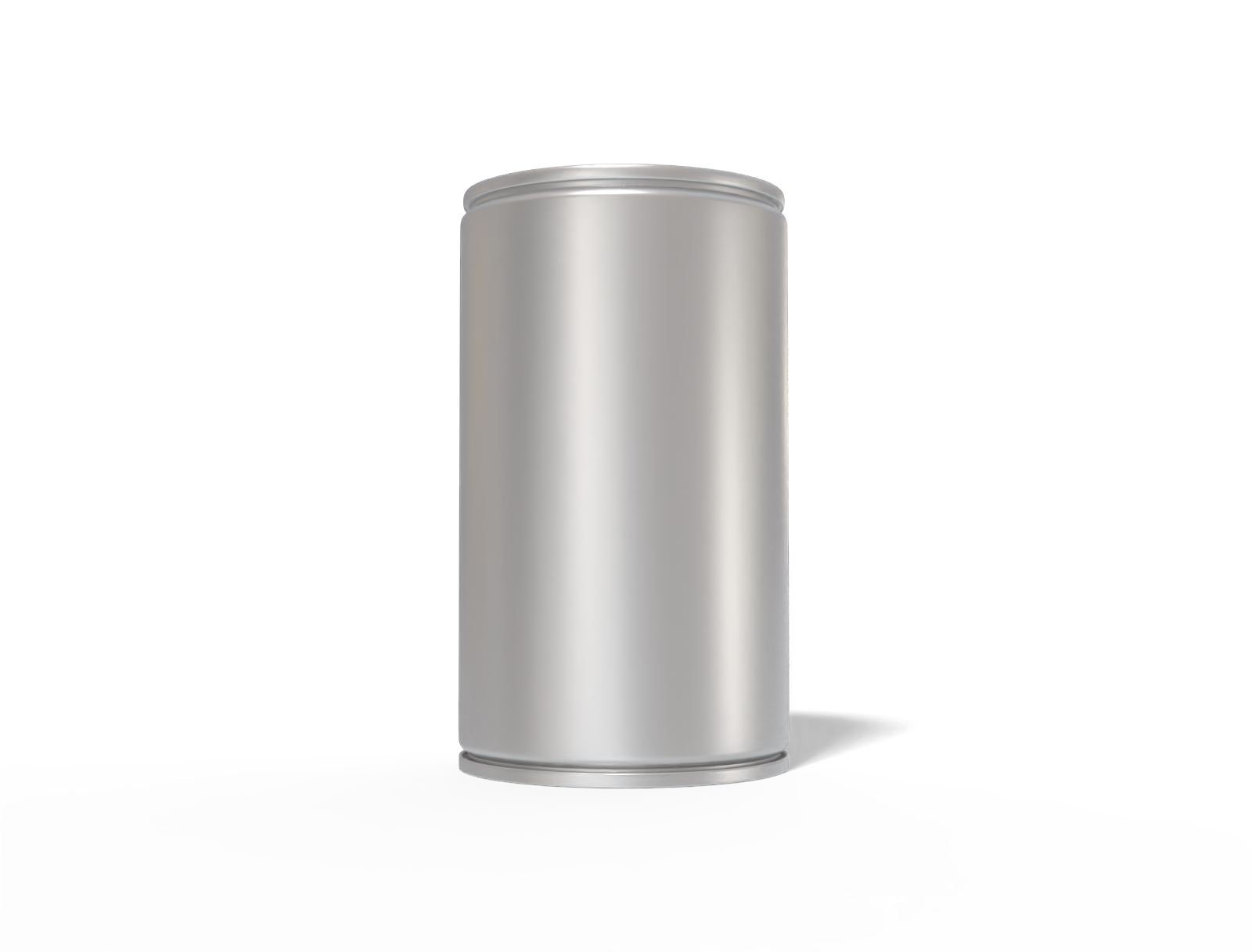 200 ml aluminum can — Matte metal