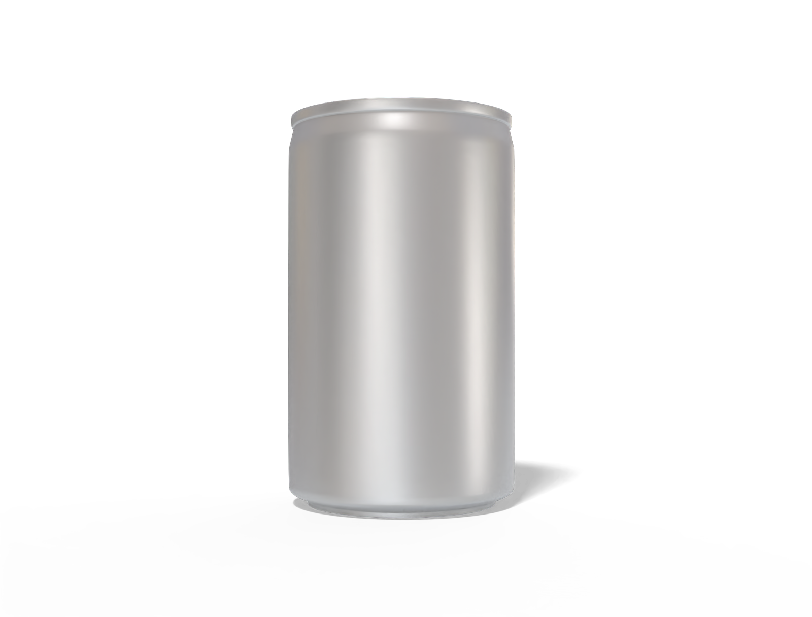 150 ml aluminum can — Matte metal