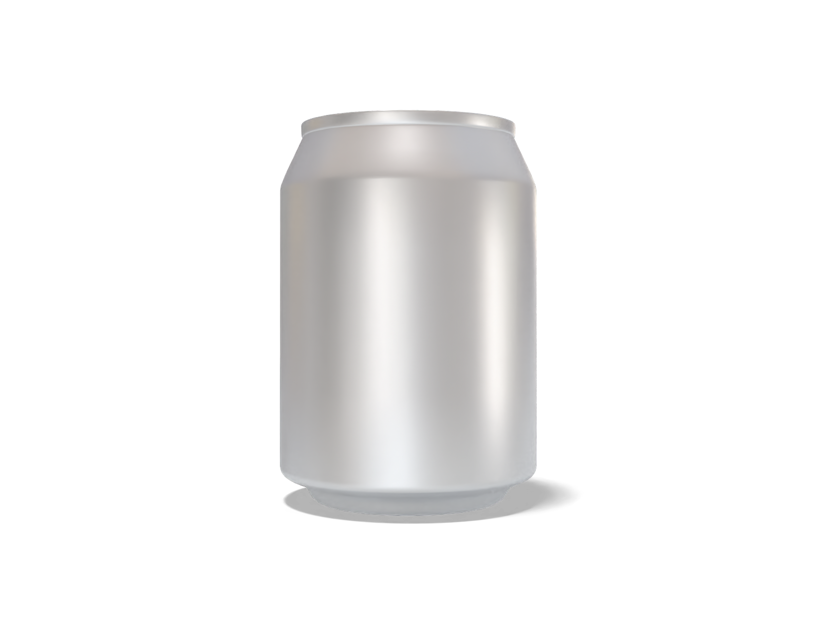 300 ml aluminum can — Matte metal