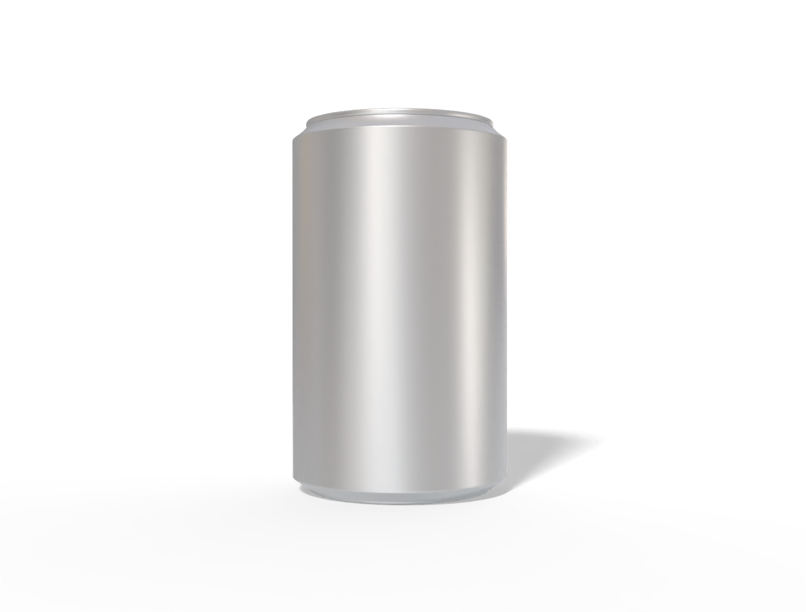 200 ml aluminum can — Matte metal