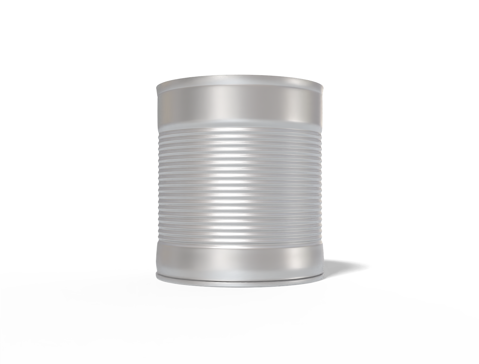 Short tin can — Matte metal