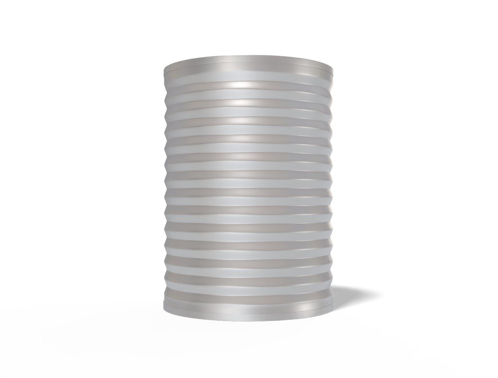 Tall tin can — Matte metal