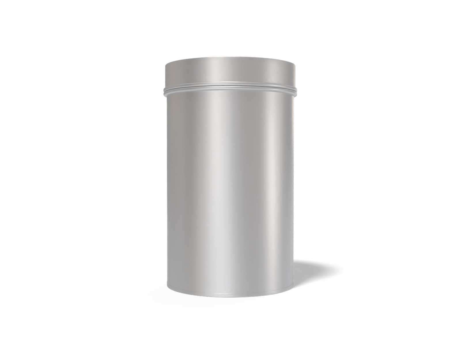 Metal food can — Matte metal