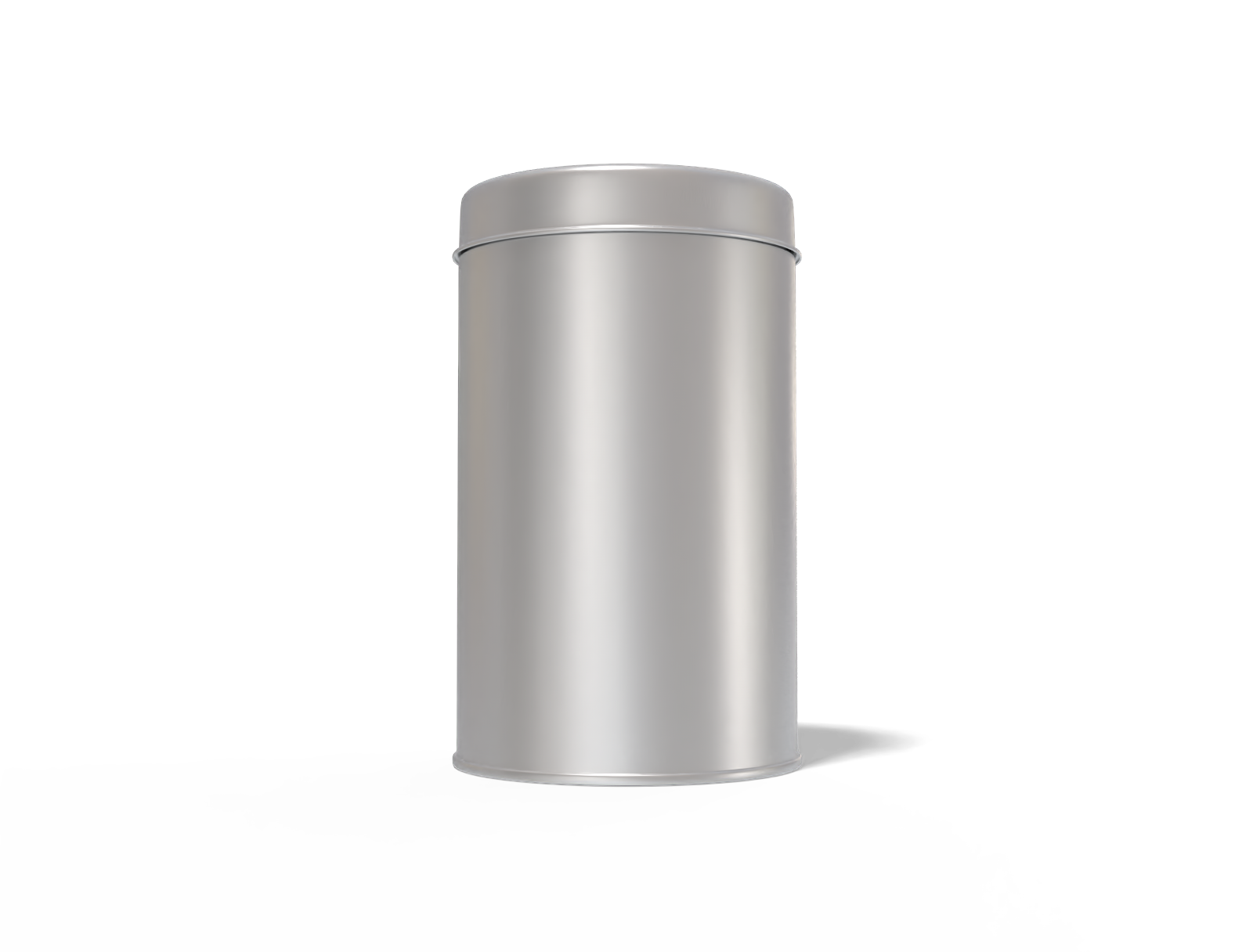 Small tea can — Matte metal