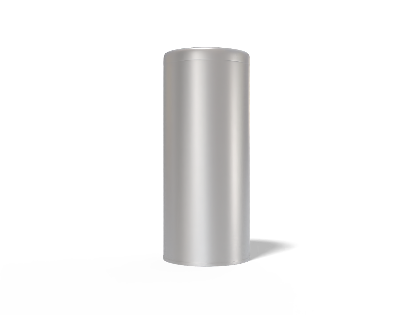 Slim food can — Matte metal
