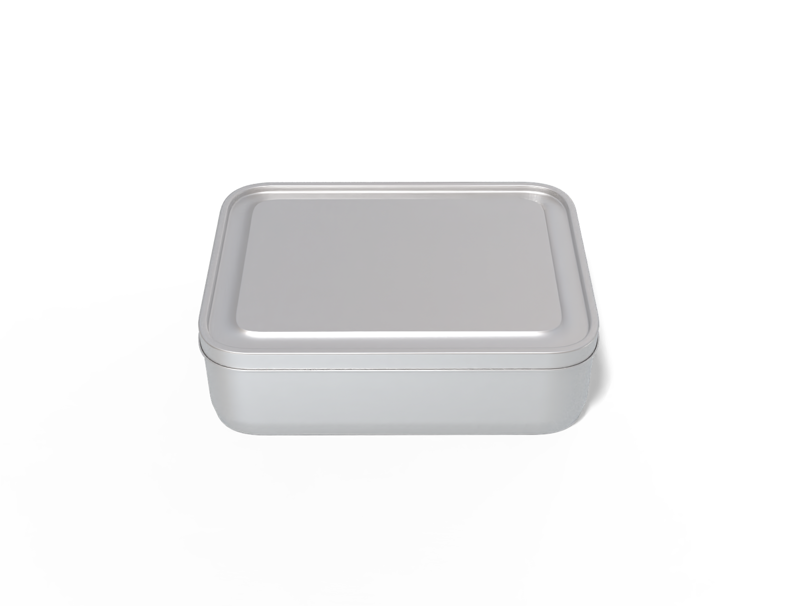 Small food can — Matte metal