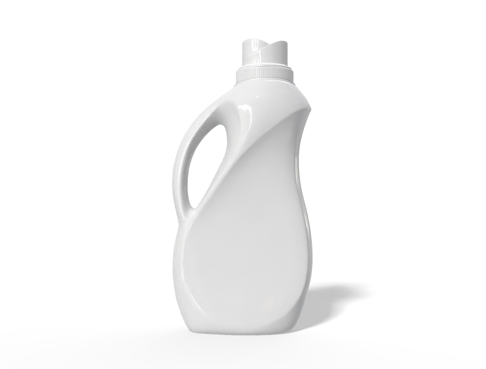 Laundry bottle — Glossy plastic