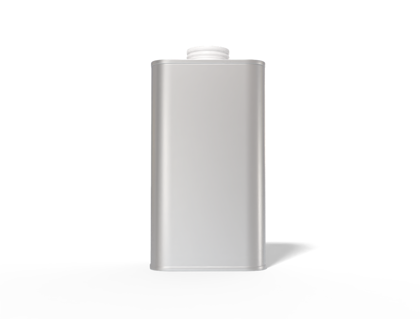 Tall oil can — Matte metal