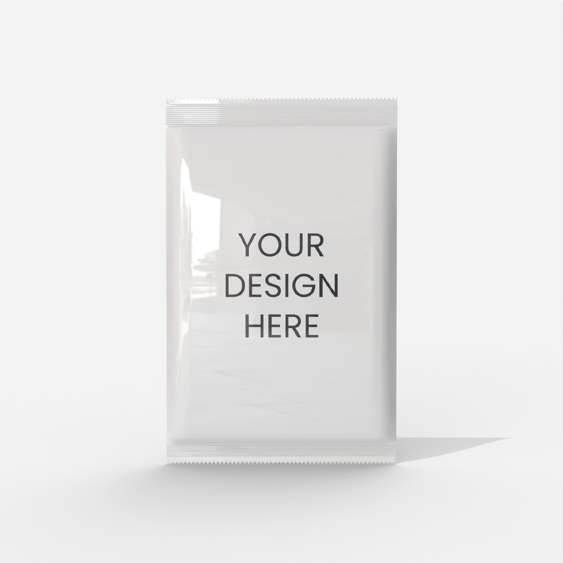 Pouch — Glossy plastic