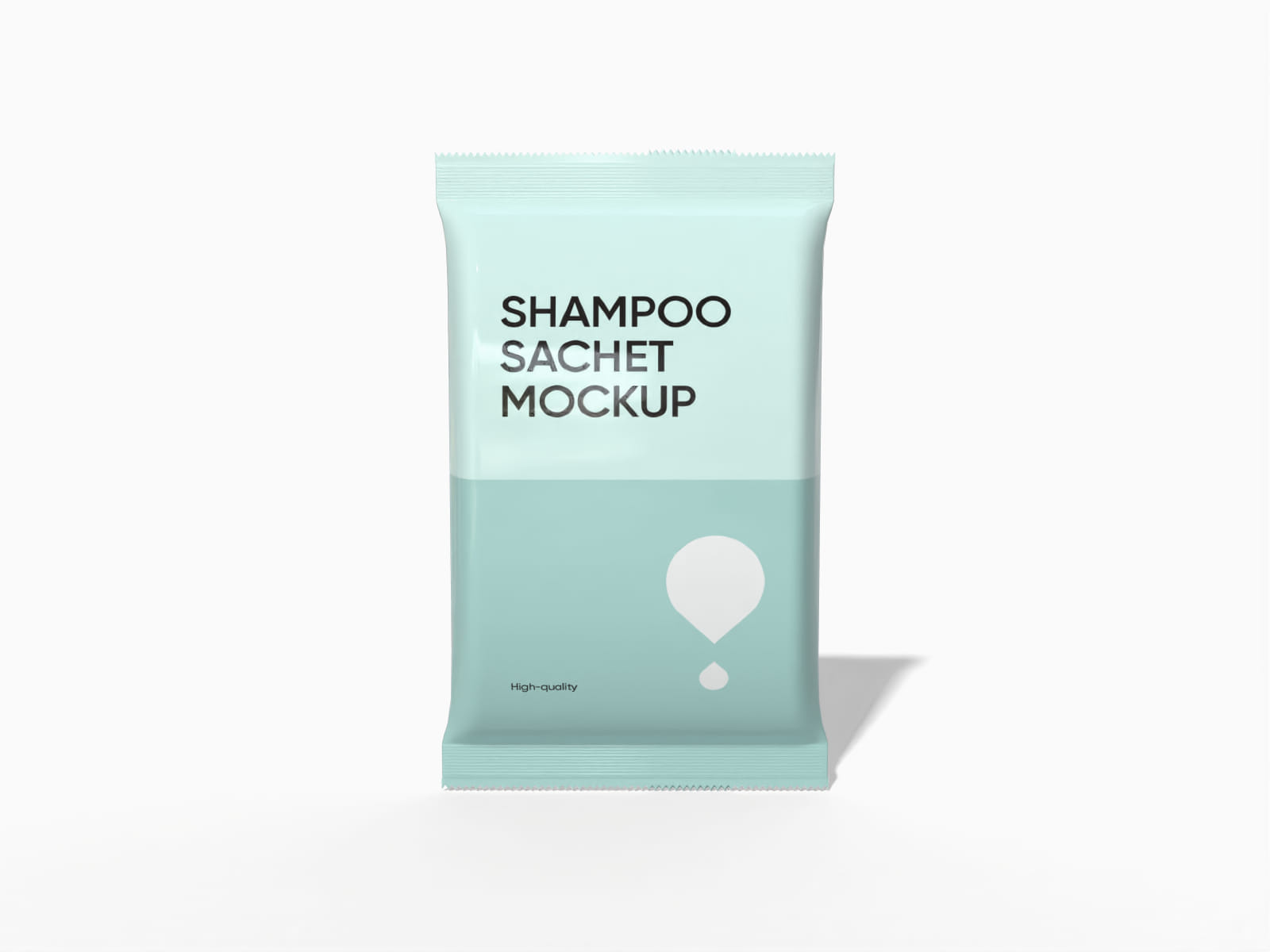Sachet packaging — Glossy plastic
