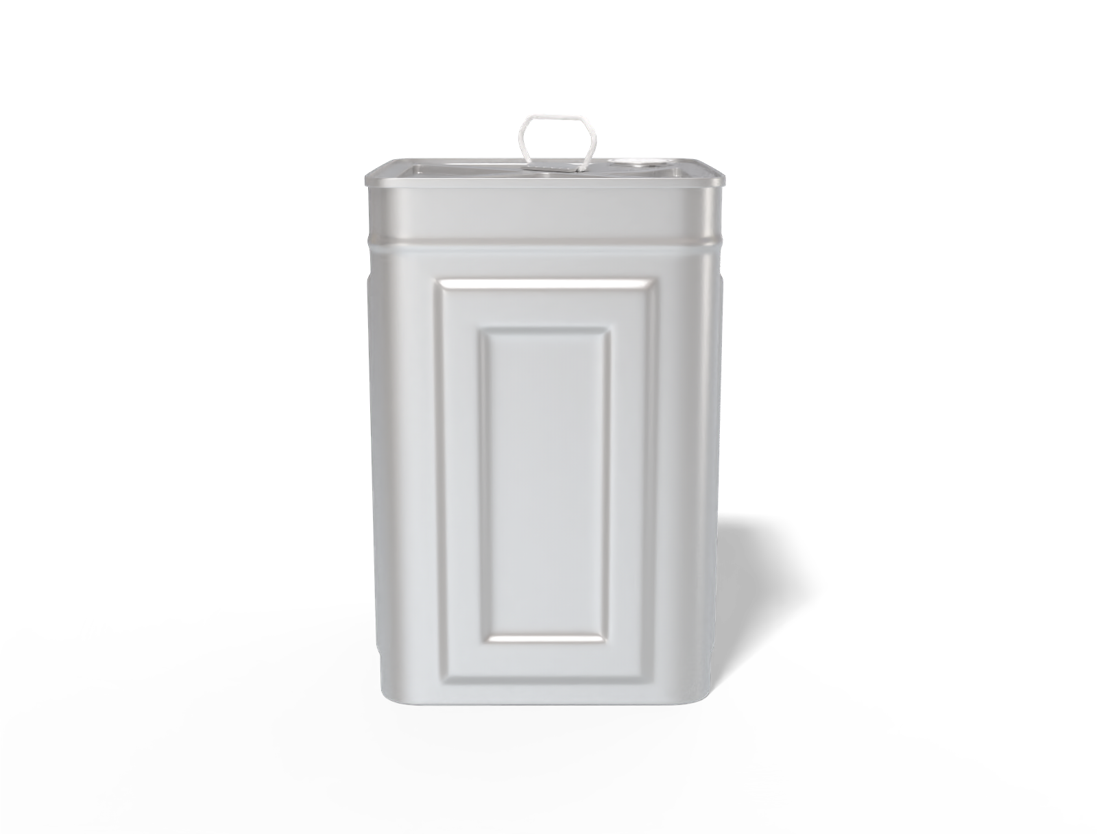 Tall oil can — Matte metal