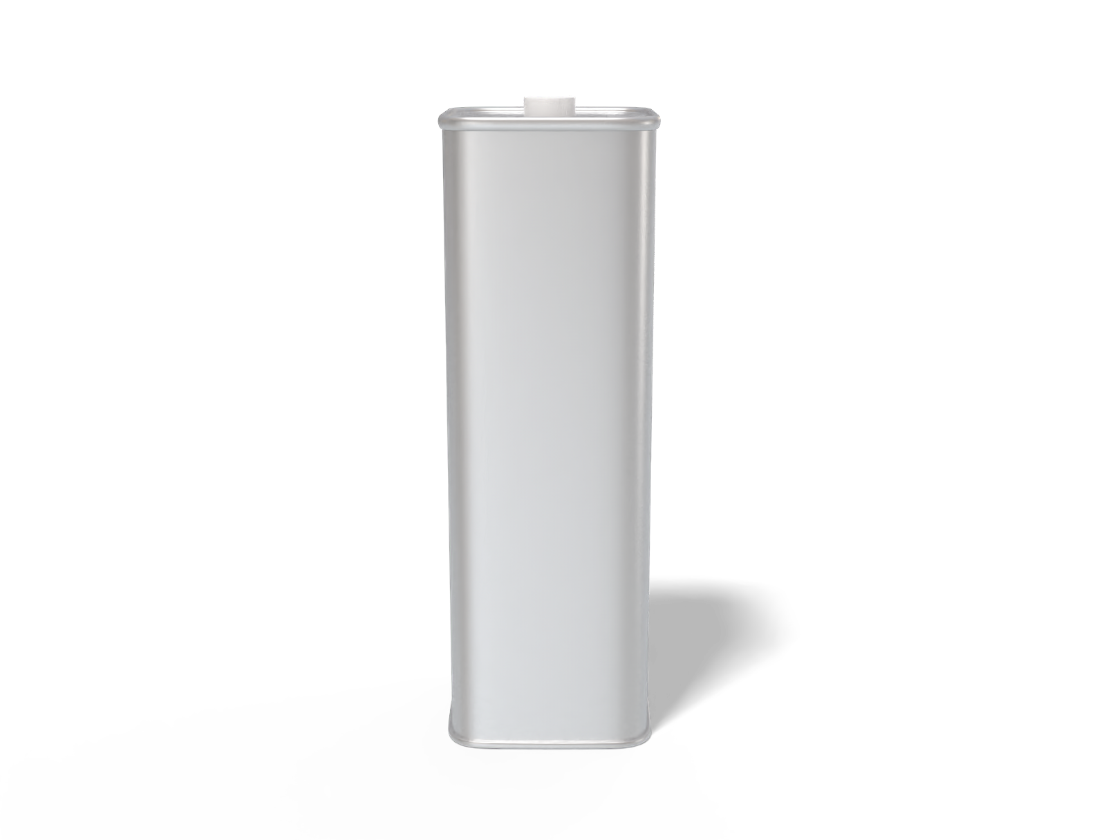 Slim oil can — Matte metal
