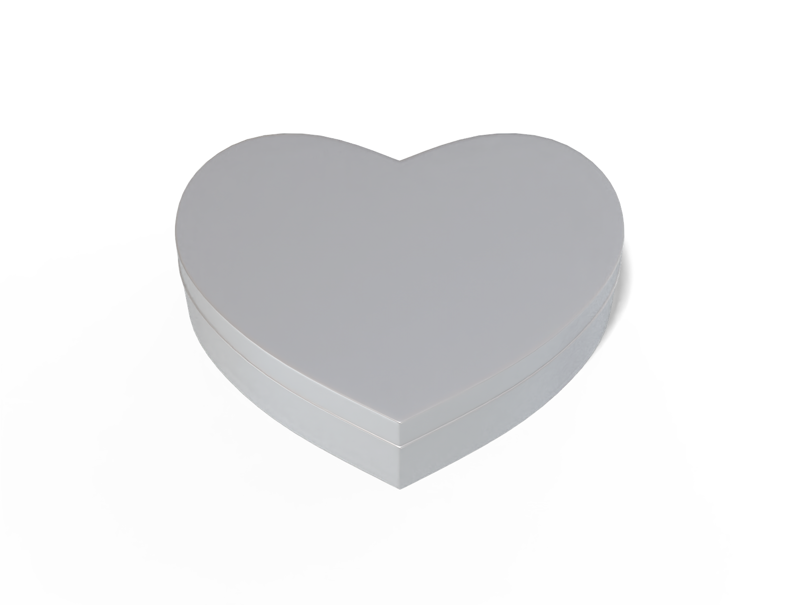 Heart can — Matte metal