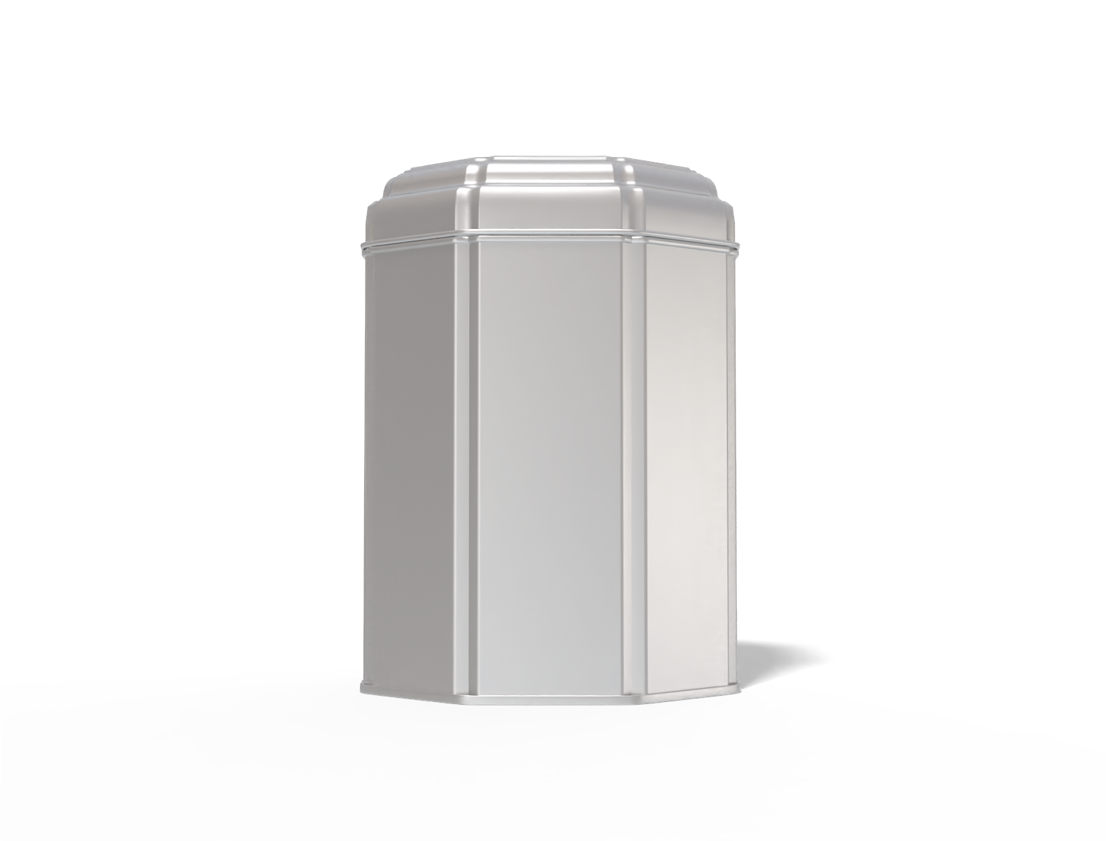 Coffee tin can — Matte metal