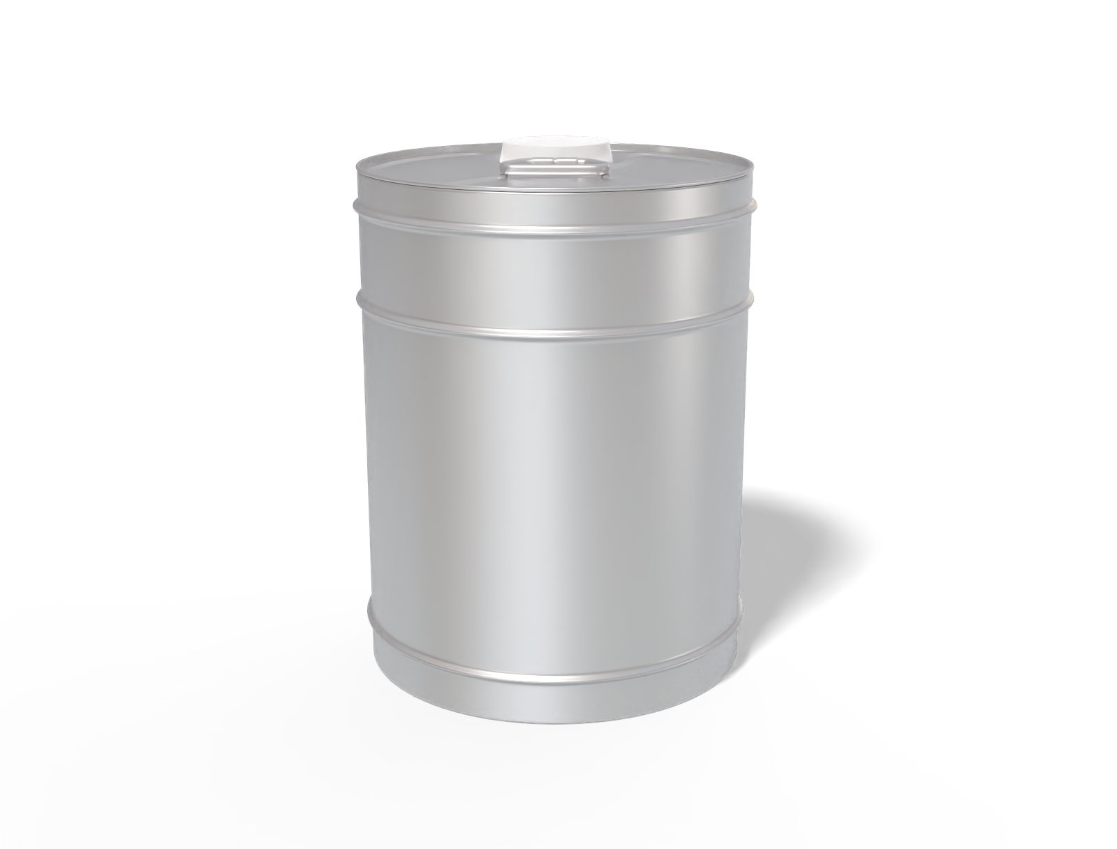 Ribbed oil can — Matte metal