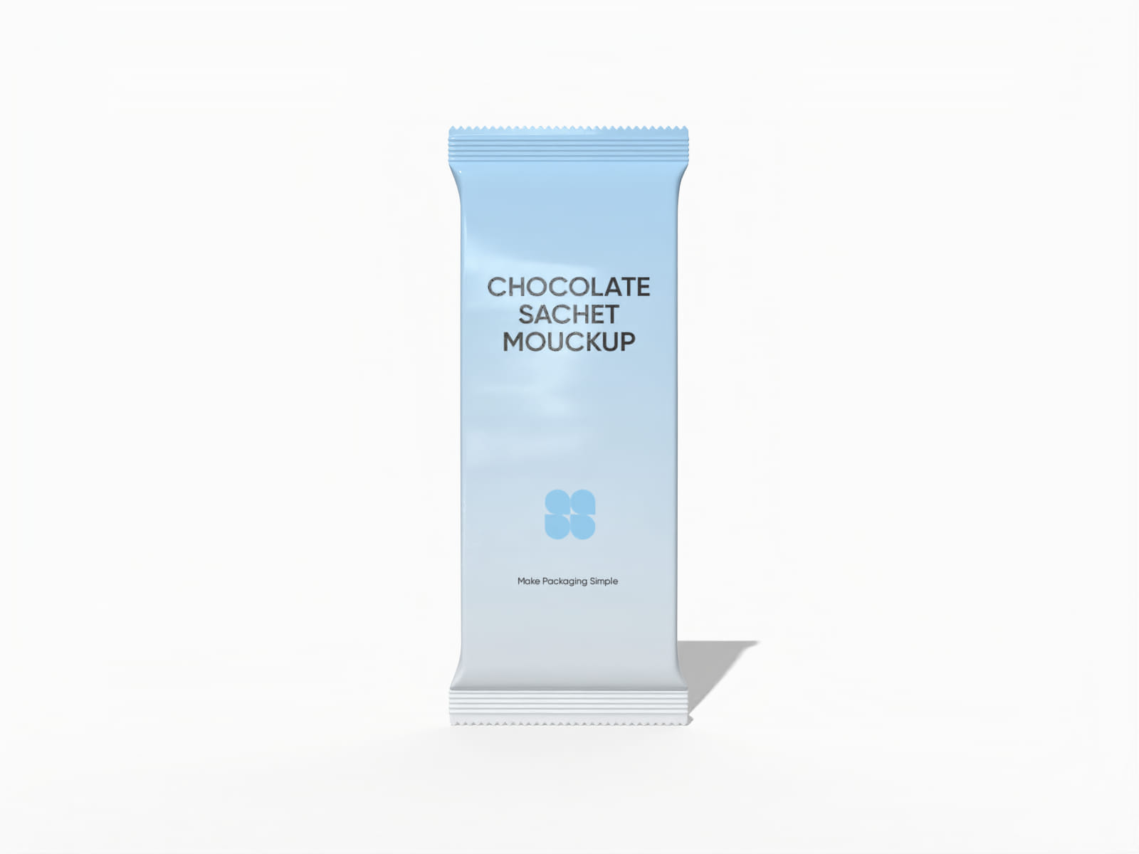 Sachet packaging — Glossy plastic