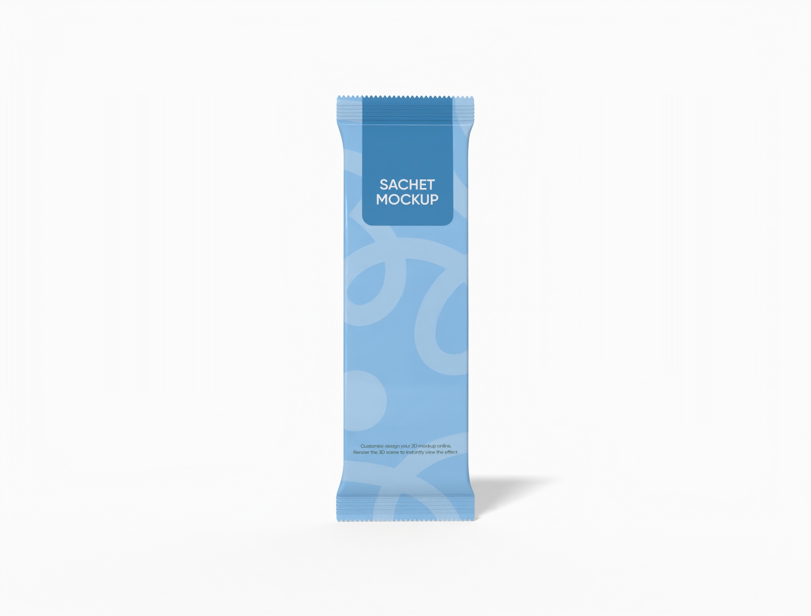 Sachet single pack — Glossy plastic