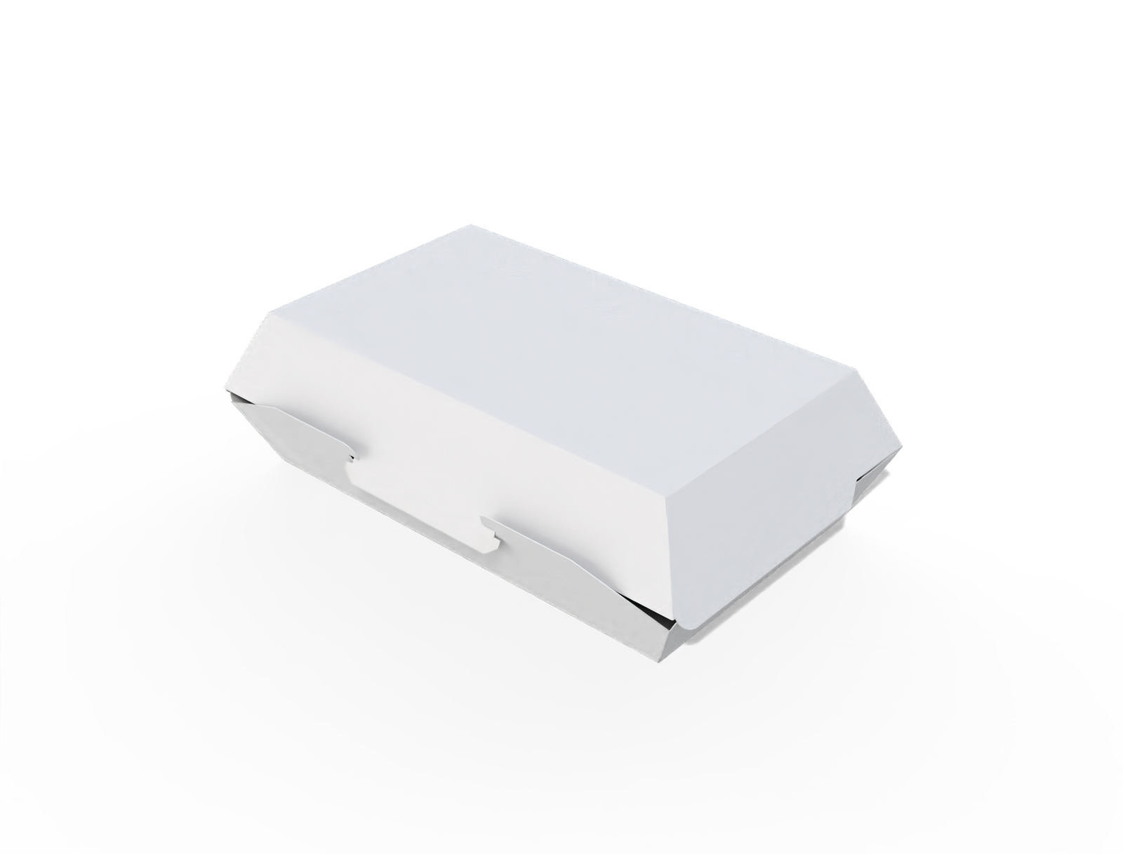 Burger box — 250 gsm white paperboard(0.35mm)