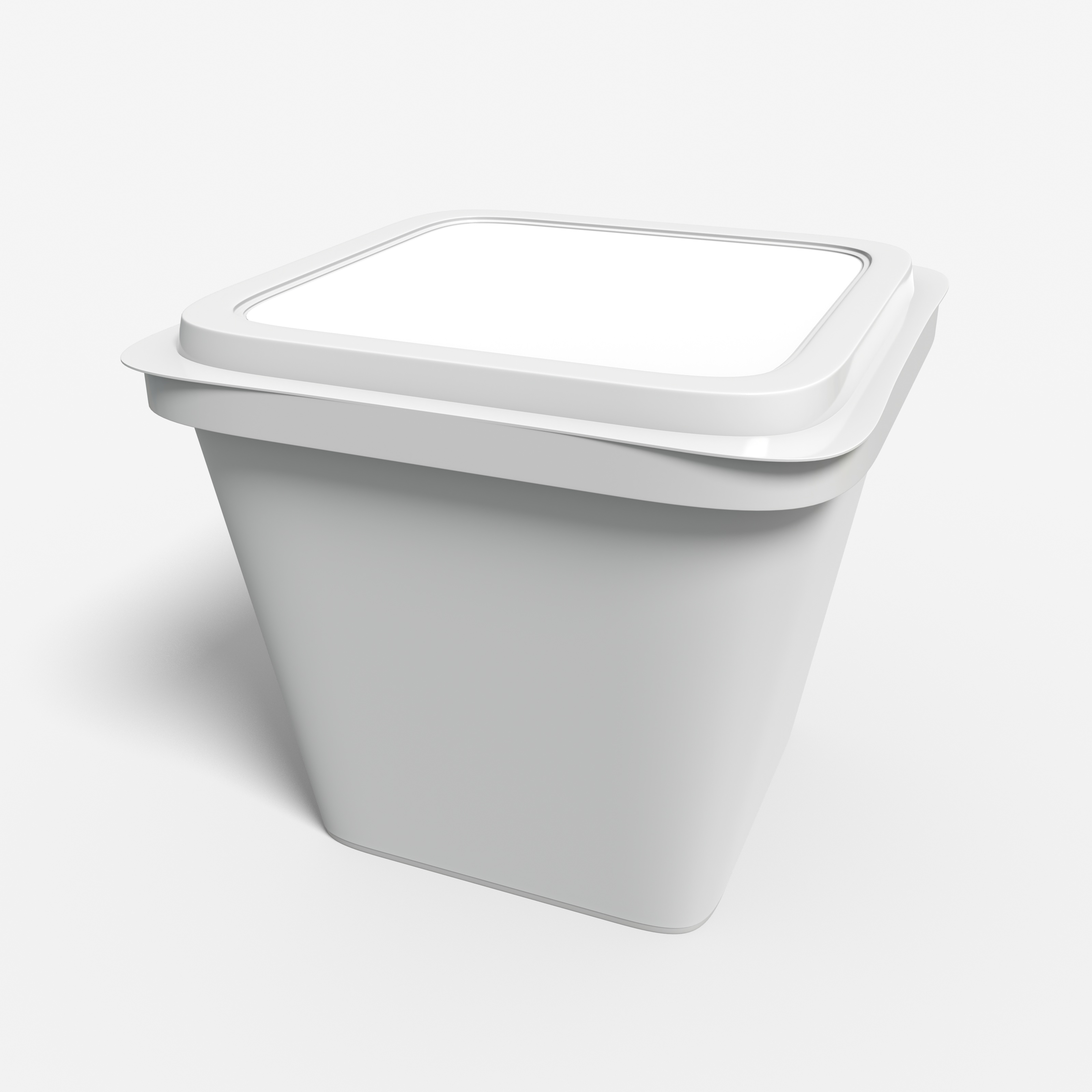Bottles paper buckets — Glossy plastic