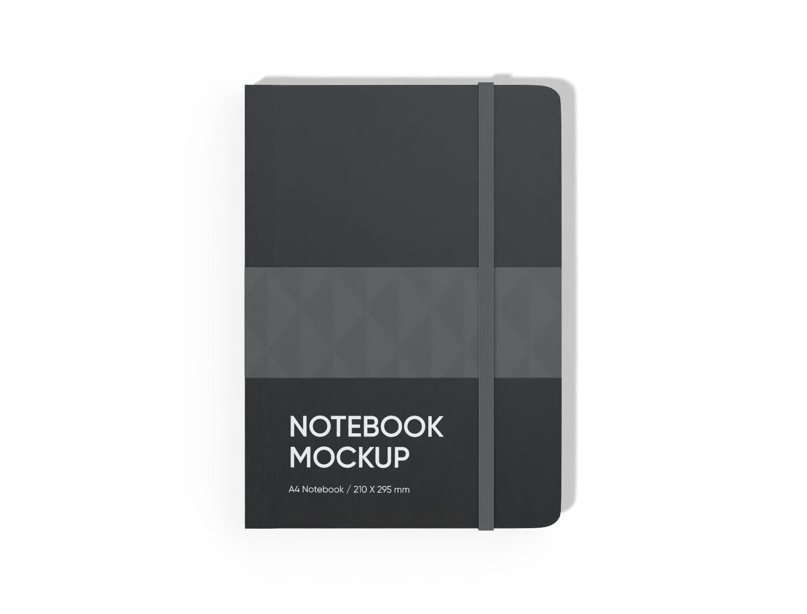 A4 notebook — White paperboard