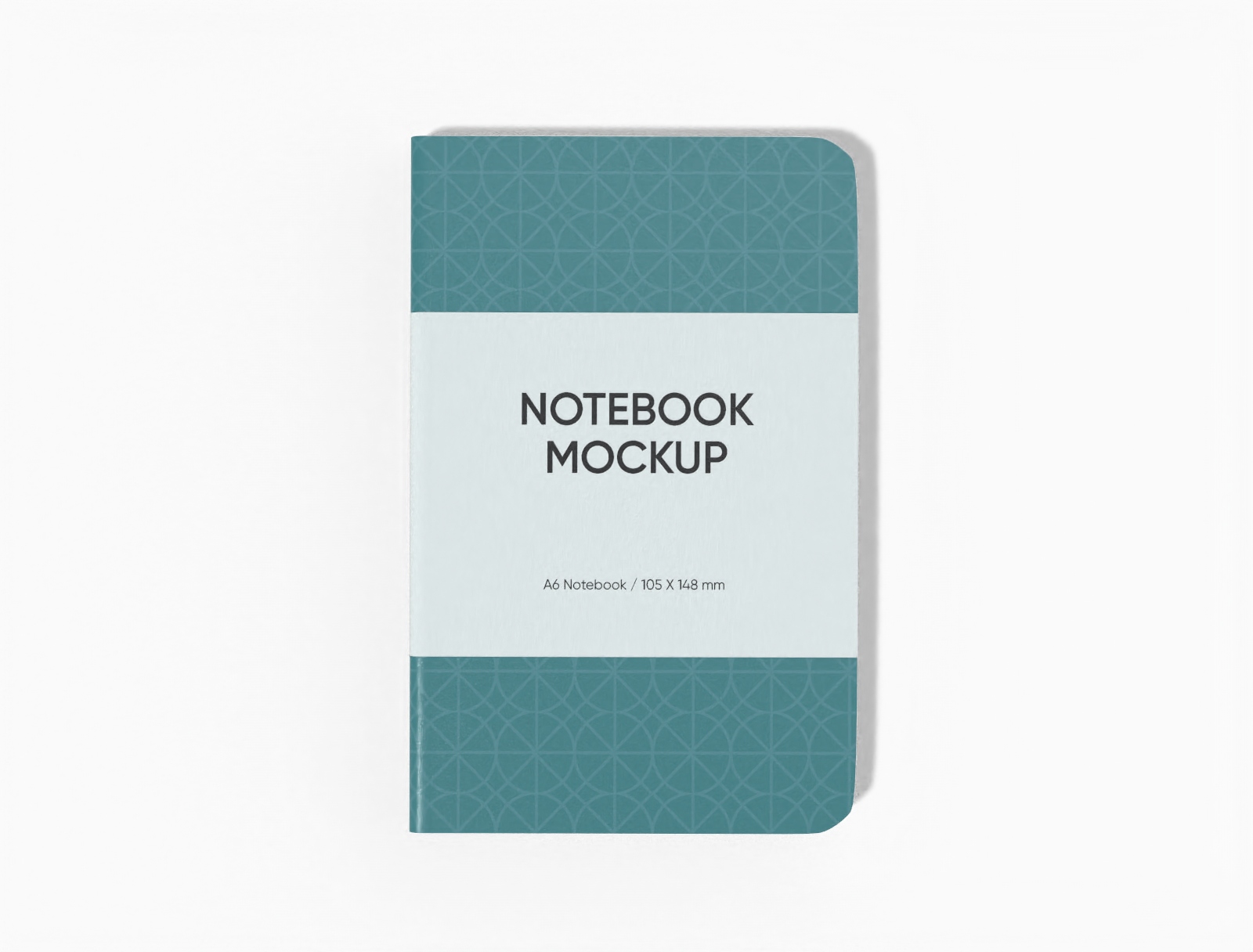 A6 notebook — White paperboard