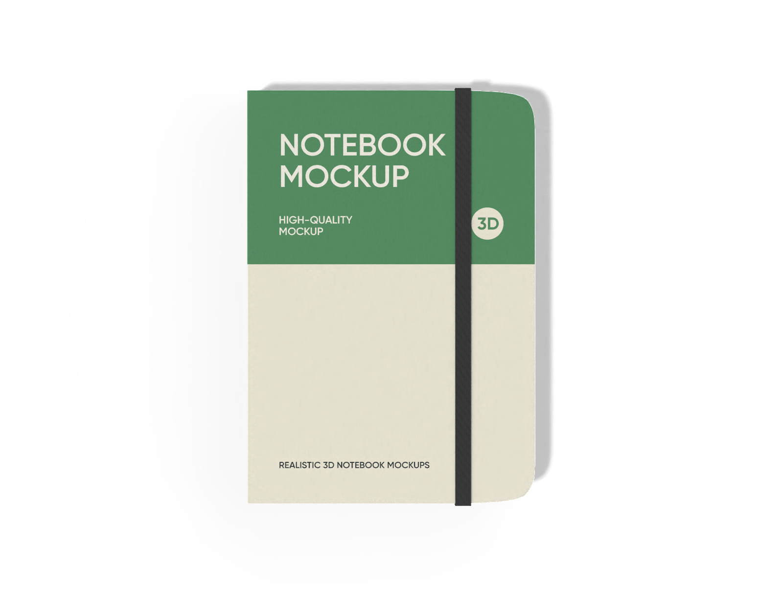 A5 notebook — White paperboard