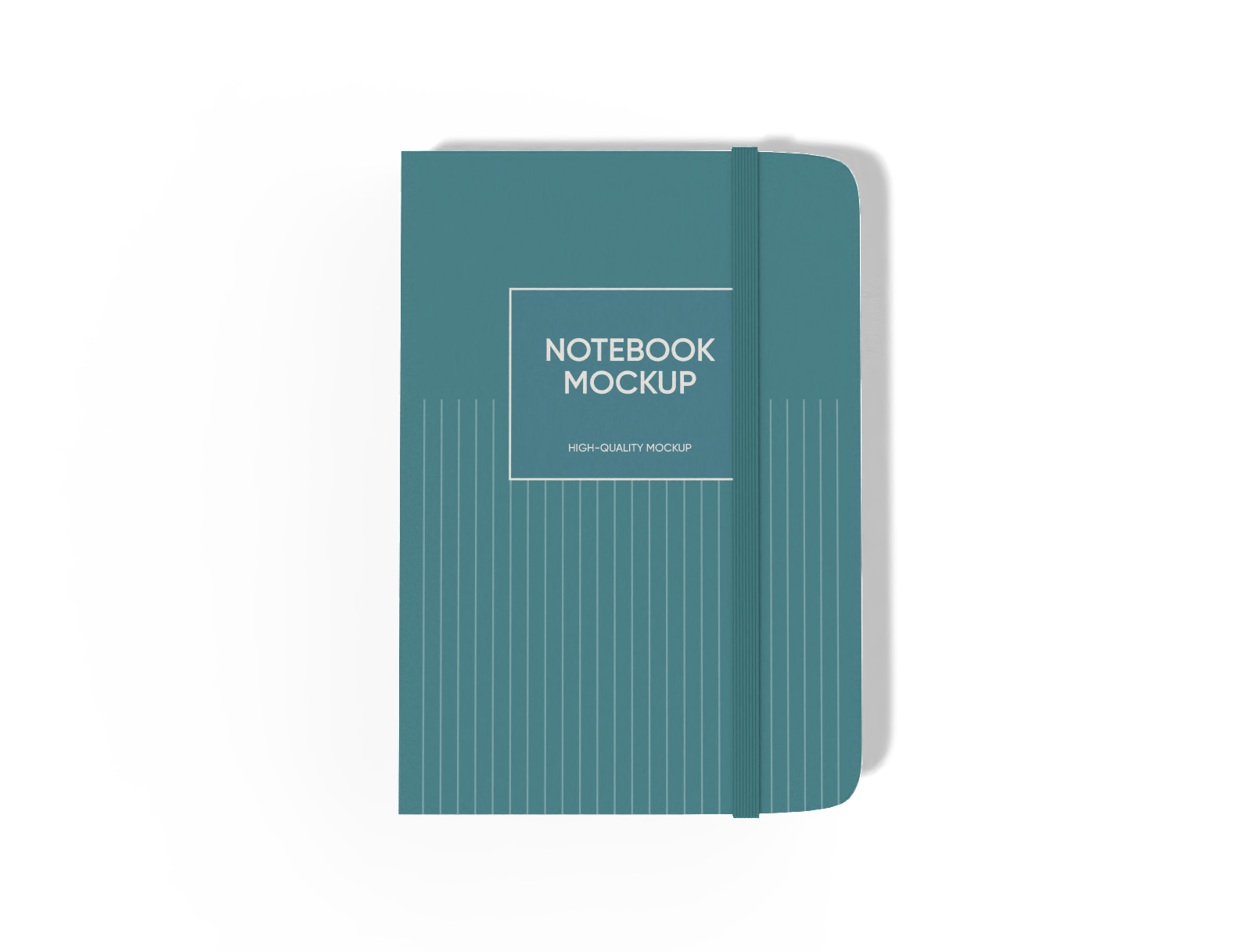 A5 notebook — White paperboard