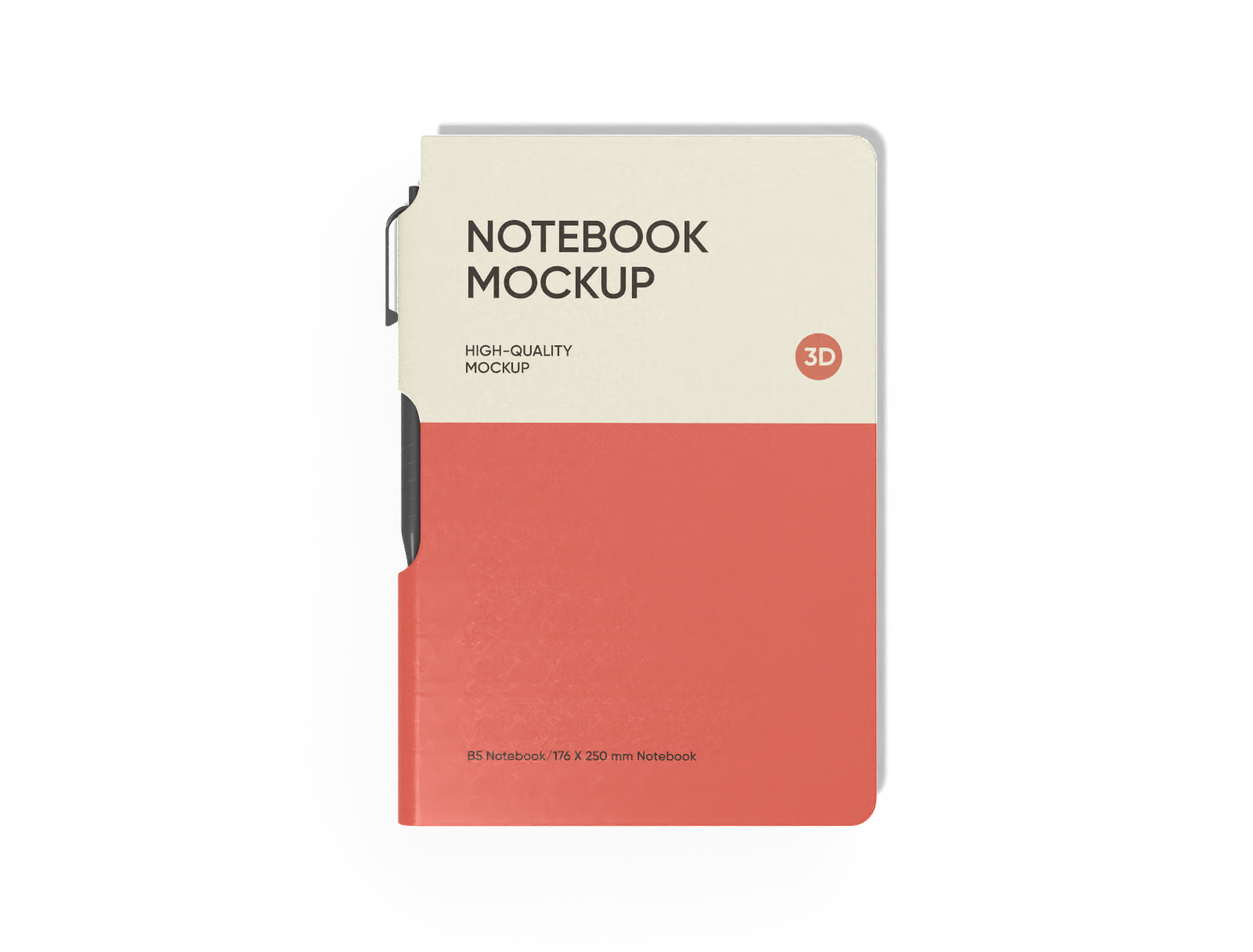 B5 notebook — Leather