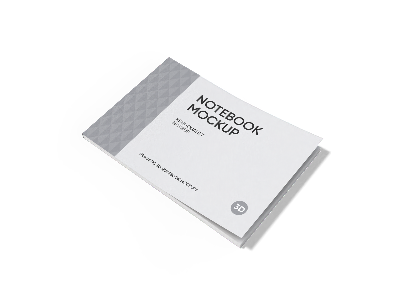 A5 notebook — White paperboard