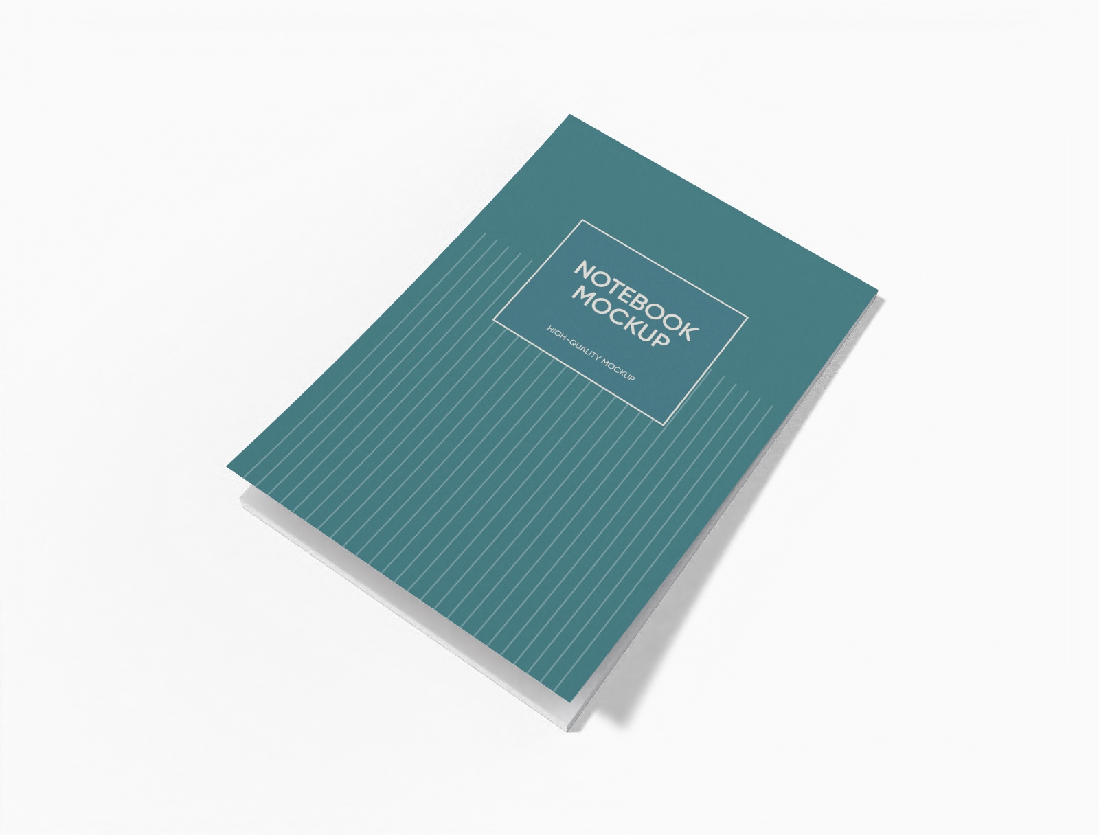 A5 notebook — White paperboard